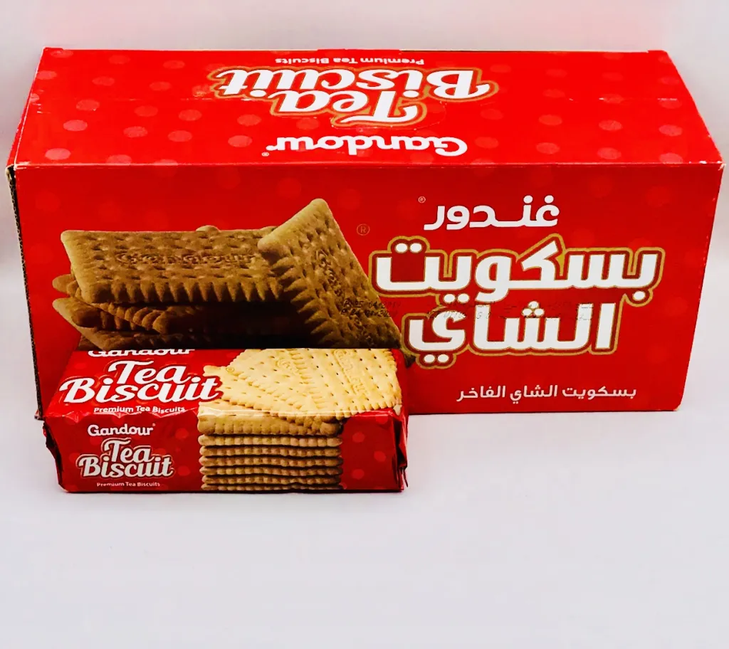 بسكويت شاي غندور12×12×90جم