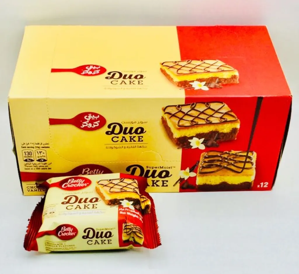 كيك بيتي كروكر نحول شوكولاتة 6×12×35g