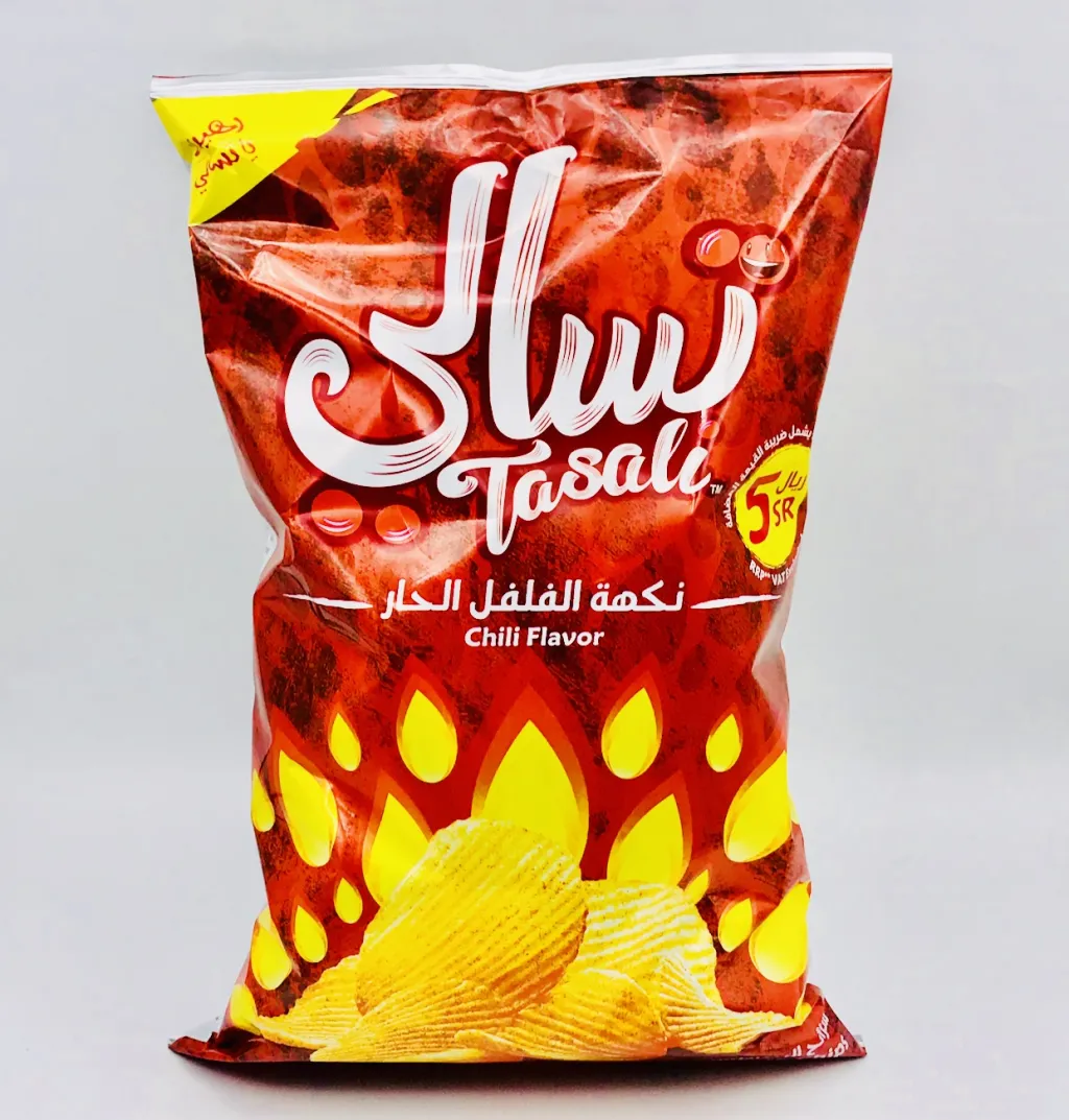 بطاطس تسالي حار عائلي19×160g