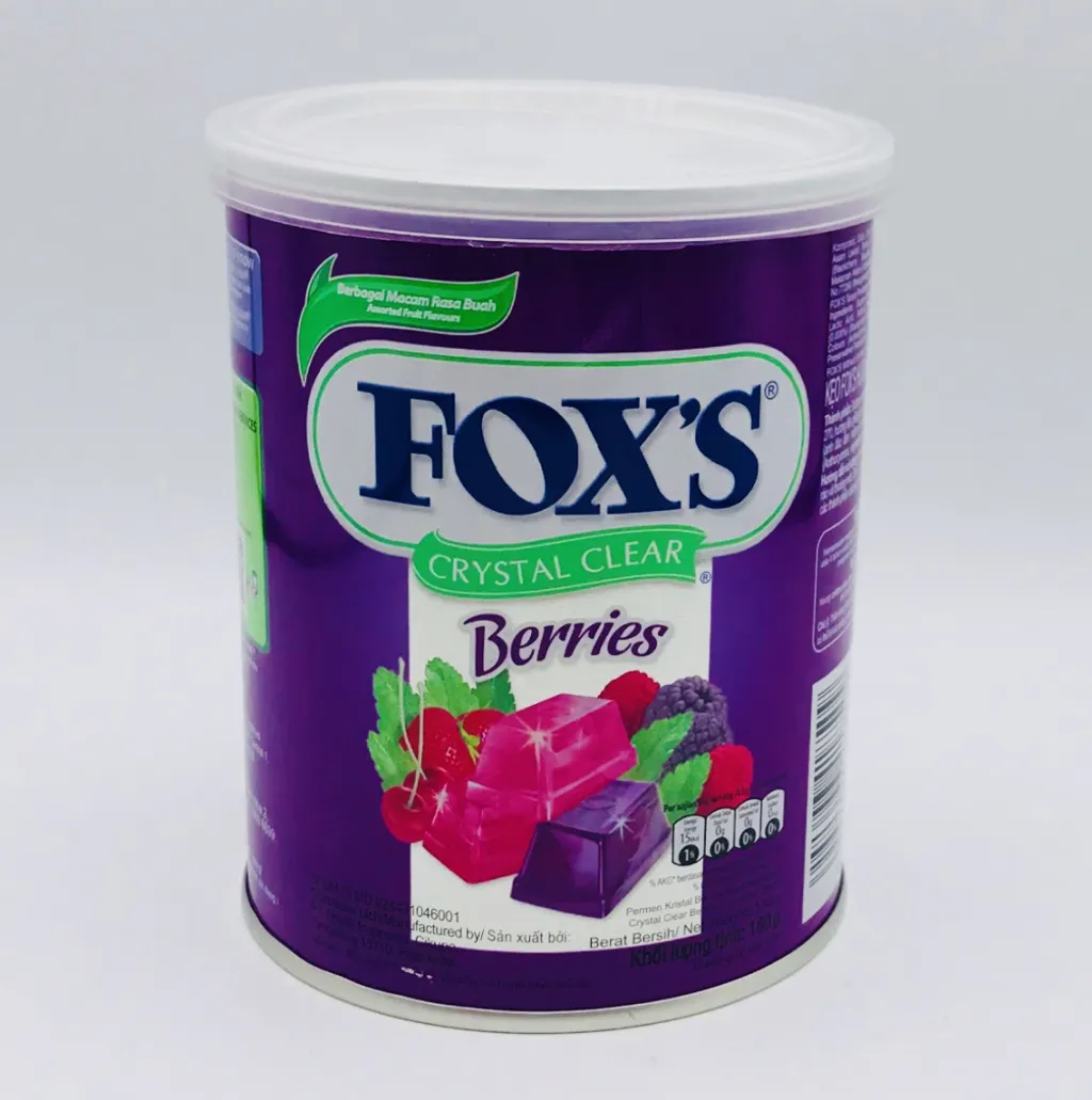 حلاوة فوكس بالتوت مستورد 12×180G