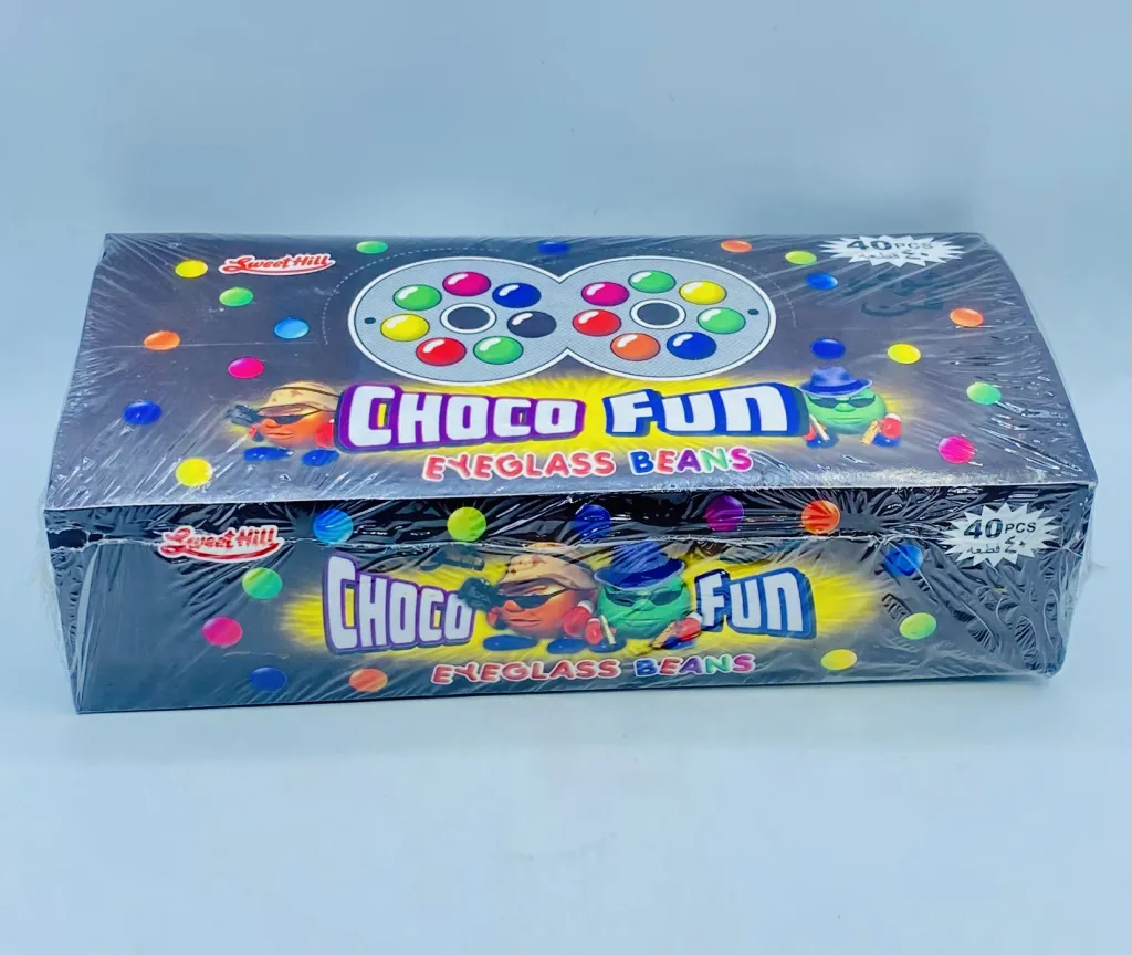 شوكولاتة نظارات فن شوكو بحر الاغذية 1×40
