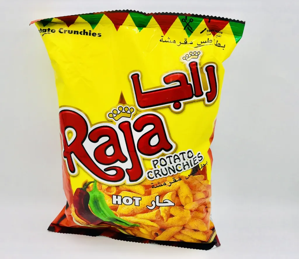 بطاطس راجا حار عائلي12×70g