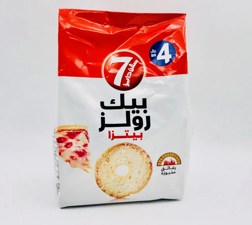 رقائق سفن دايز خبزمحمص بيك رولز مخبوزة بيتزا12×175جم