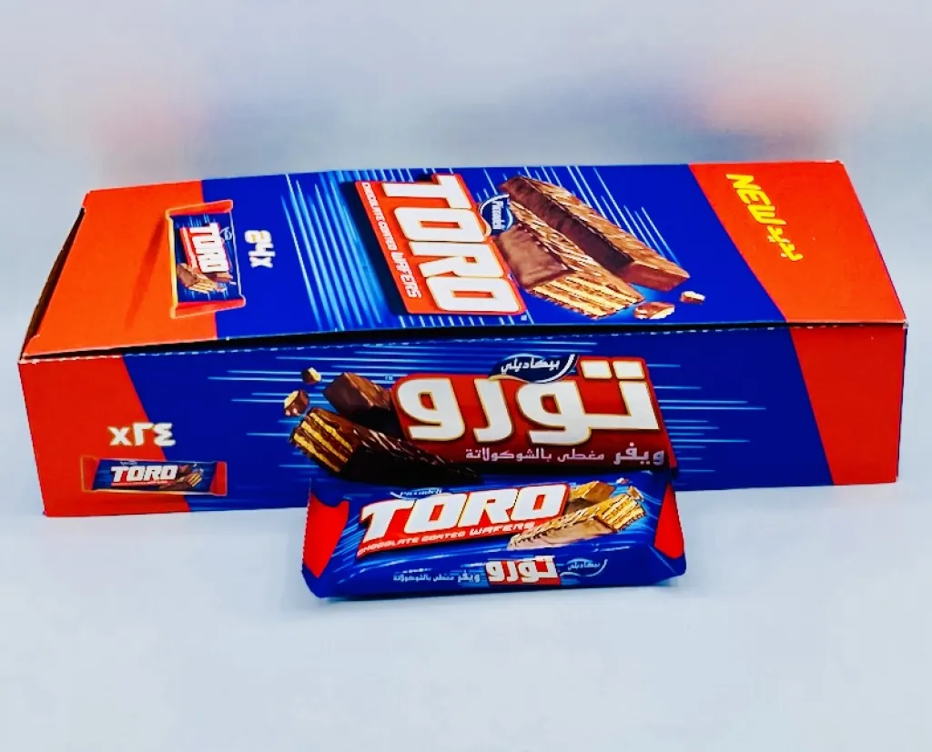 ويفر تورو بالشوكولاتة بافيل 12×24×18g