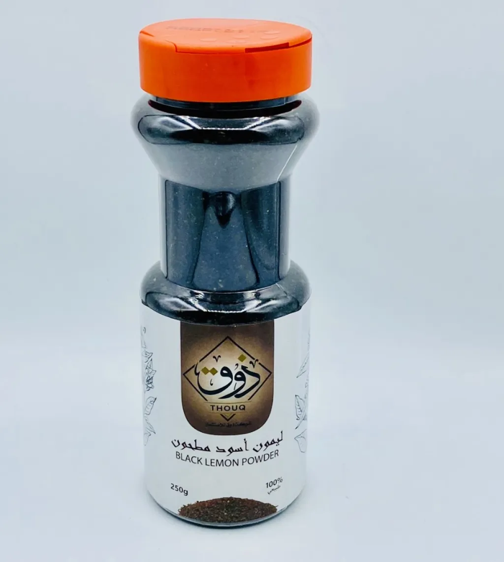 ليمون اسود مطحون ذوق 12×250g