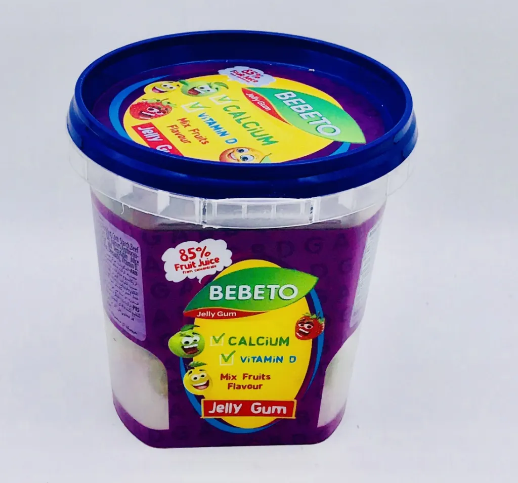 جيلي بيبيتو  فيتامين فواكه18×150g