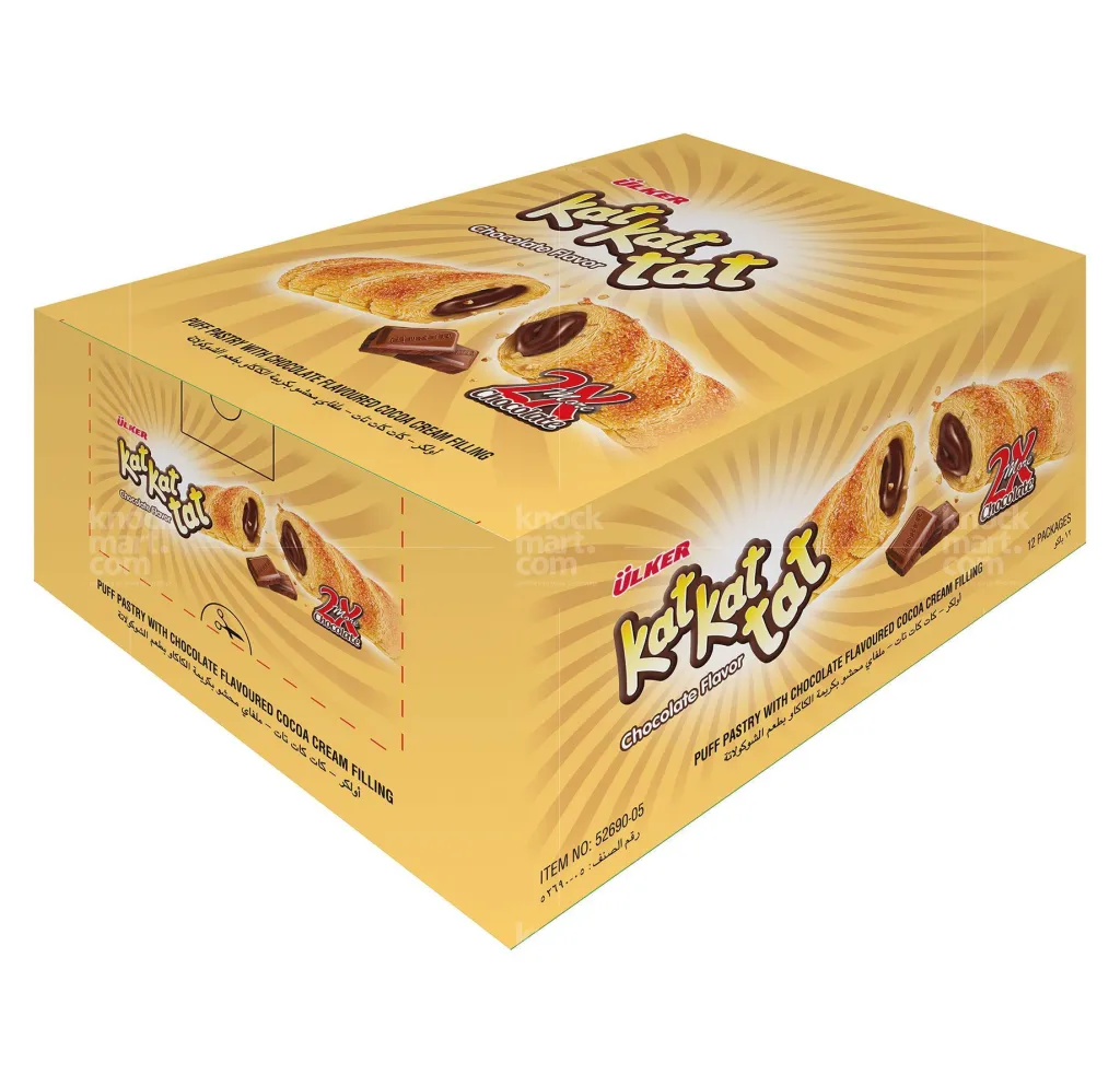 بسكويت كات تات اولكر شوكلاته 26gx12x12