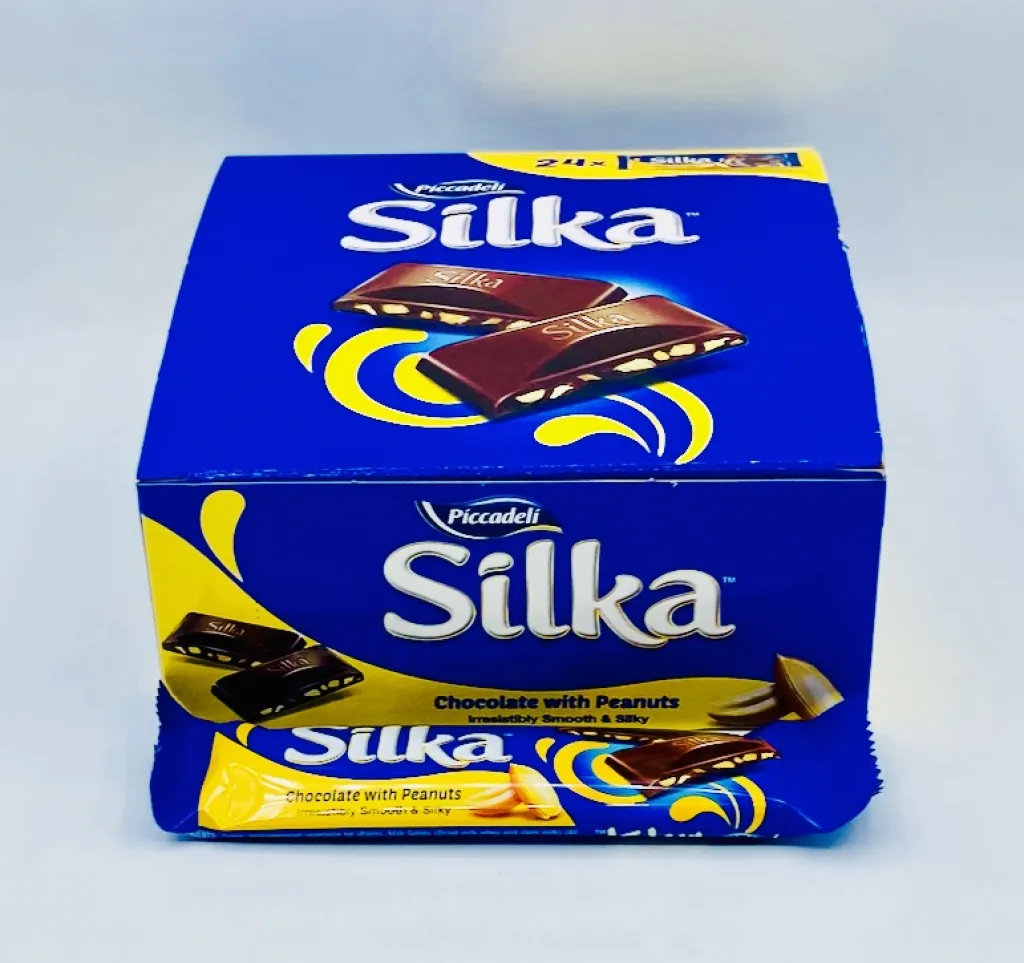 شوكولاتة سيلكا بالفول السوداني بافيل 12×24×22g