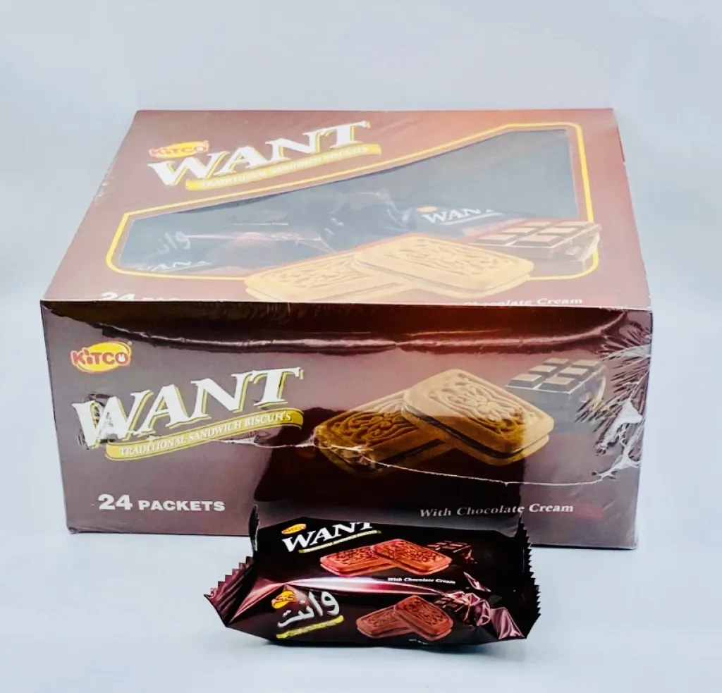 بسكويت وانت ساندوتش بالشوكولاتة كتكو 12×24×45g