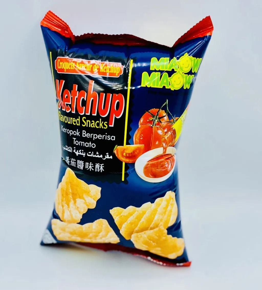مقرمشات مياو مياو بالكاتشب كبير 6×10×60g