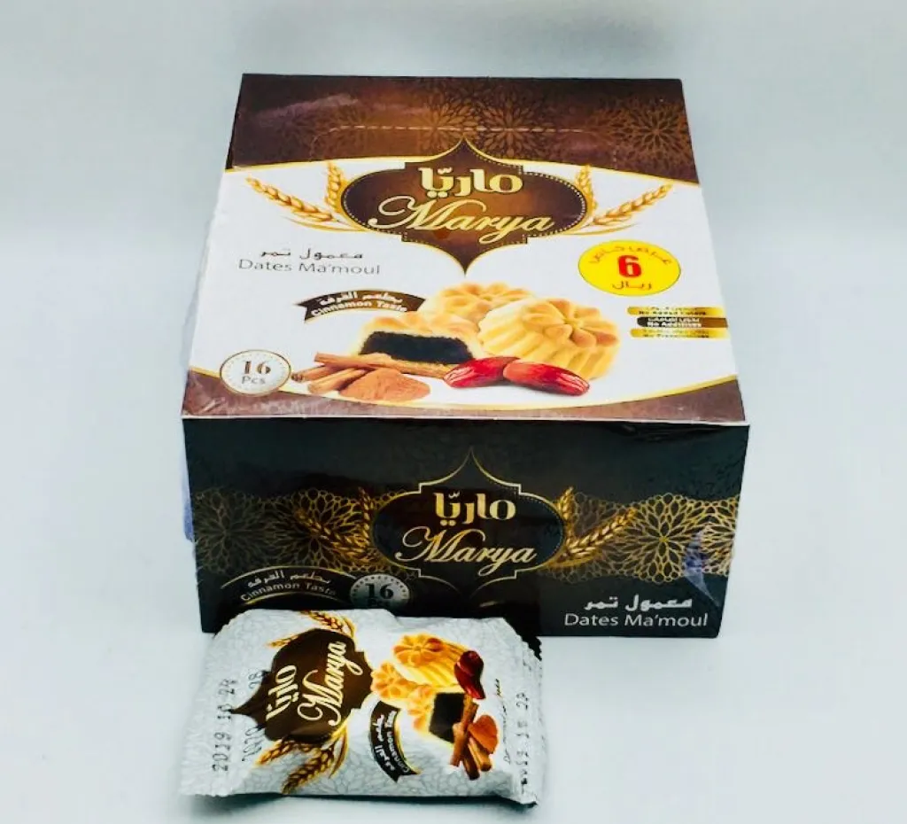 معمول ماريا تمر بالقرفة12×16×22g