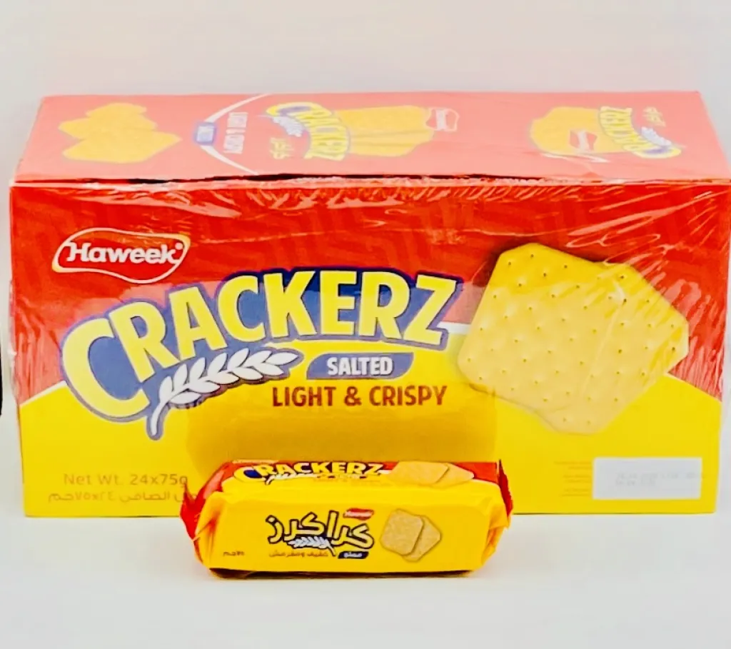 بسكويت كراكرز مالح الوفاق 6×24×75g