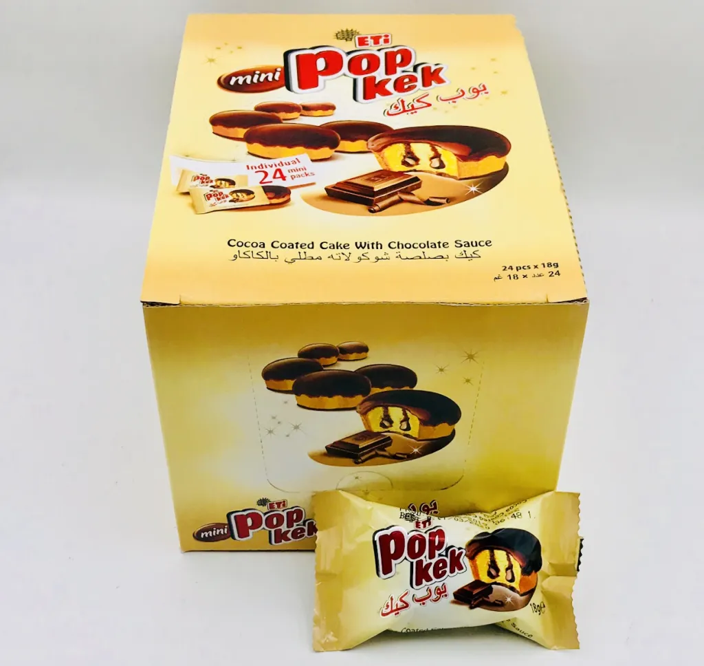 بوب كيك ميني بالشوكولاتة باطوق 12x24