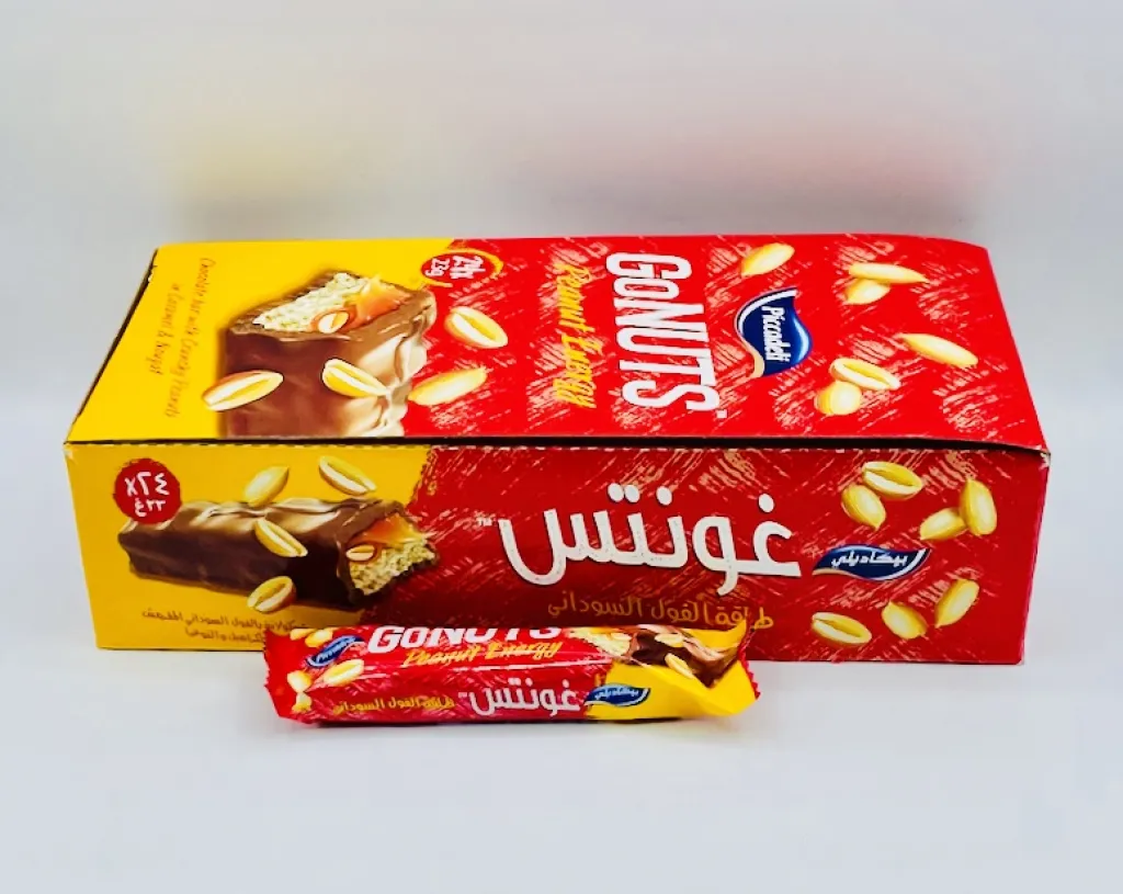 شوكولاتة جونتس بالفول السوداني بافيل 12×24×22g