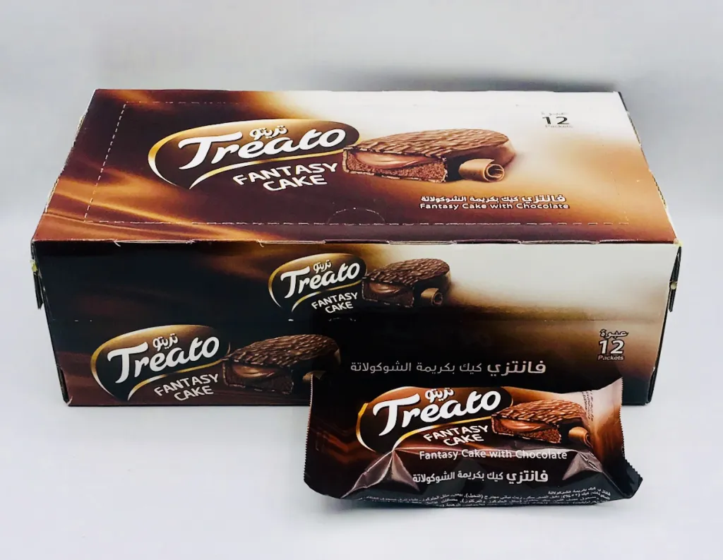 كيك تريتو فانتزي بالشوكولاتة 12×12×40g