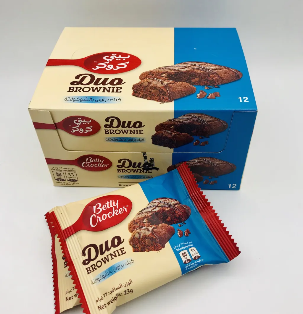 كيك نحول بيتي كروكر براوني بالشوكولاتة 6×12