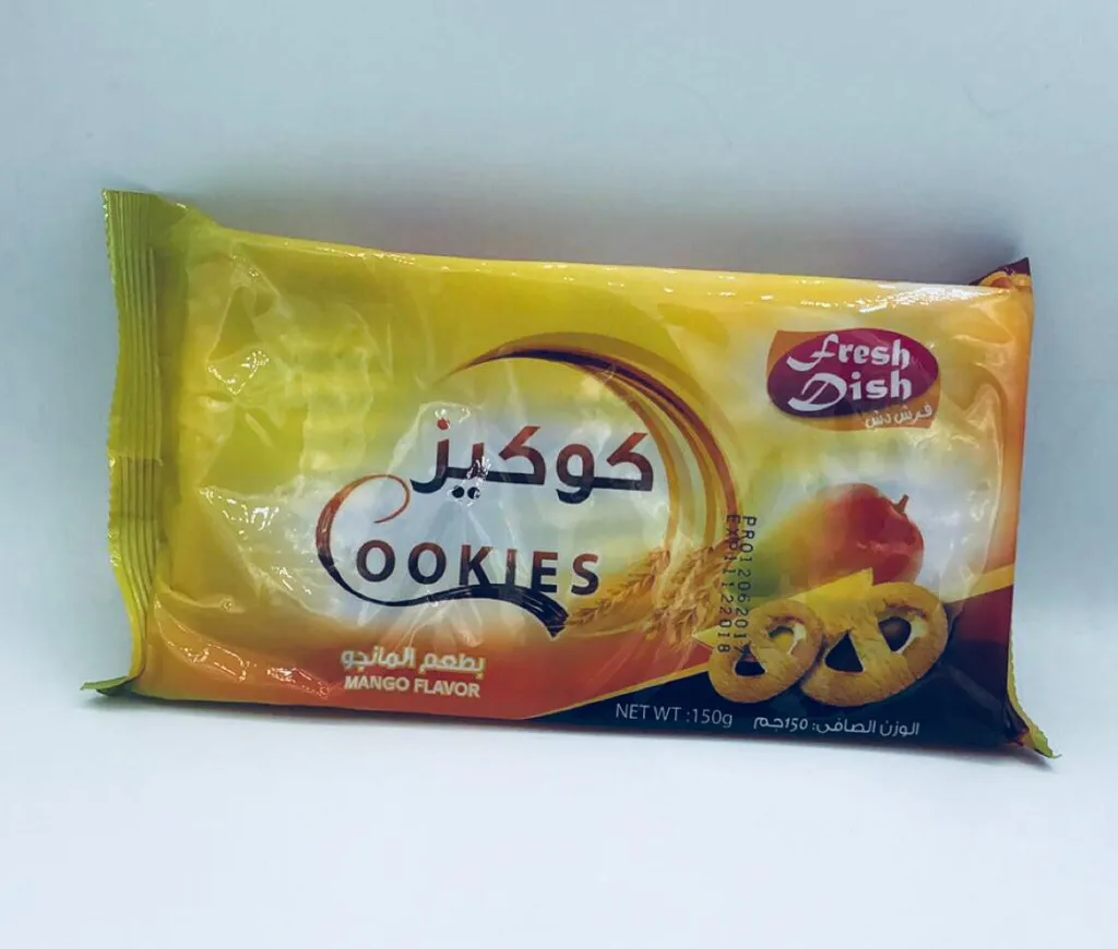 كوكيز بالمانجو ويدو 150gx48