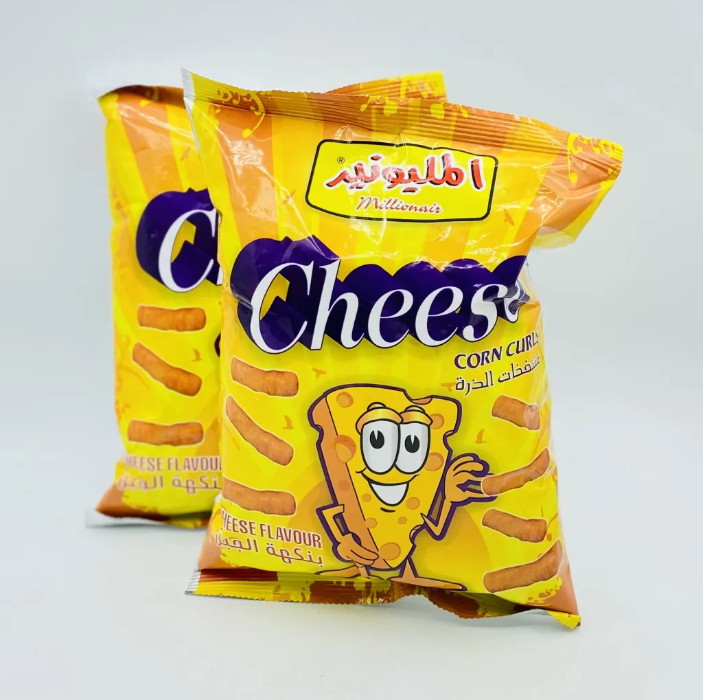 منتفخات ذرة المليونير شيزبالجبن 2×25