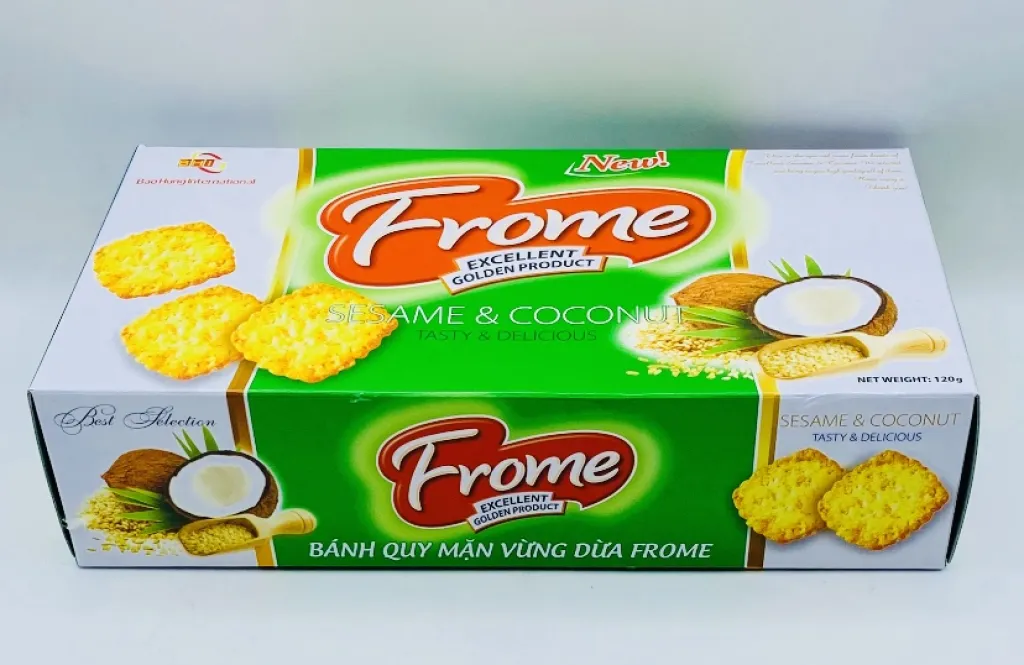 بسكويت فروم بالسمسم وجوز الهند دانيات 24×120g